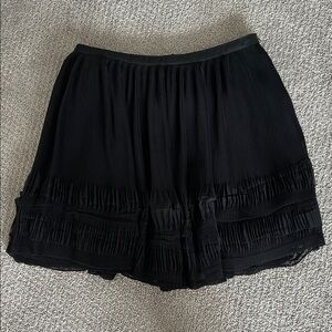 Hugo Boss Black Pleated Skirt